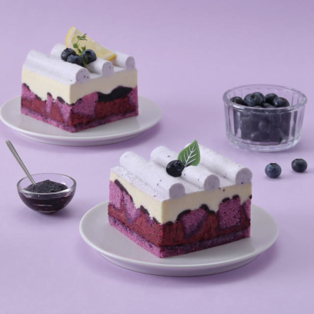블루베리 치즈 스퀘어