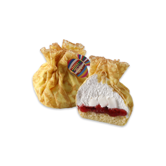 모찌 복주머니 케이크