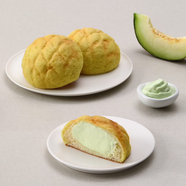 멜론 생크림빵